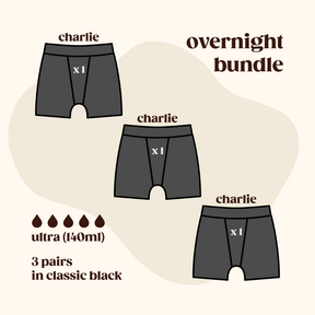 Overnight Bundle (3 Charlies)