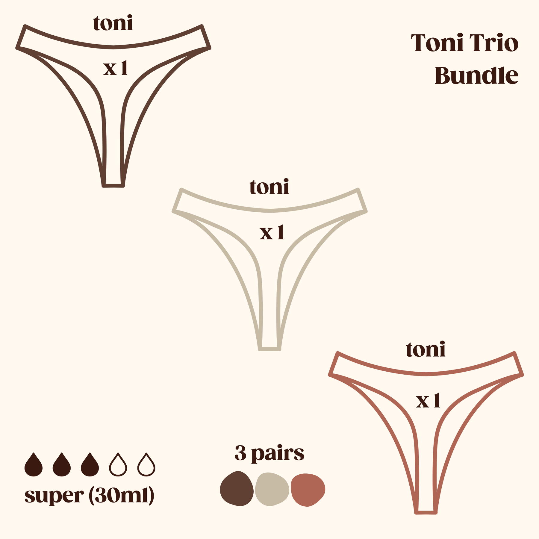 Toni Trio Bundle