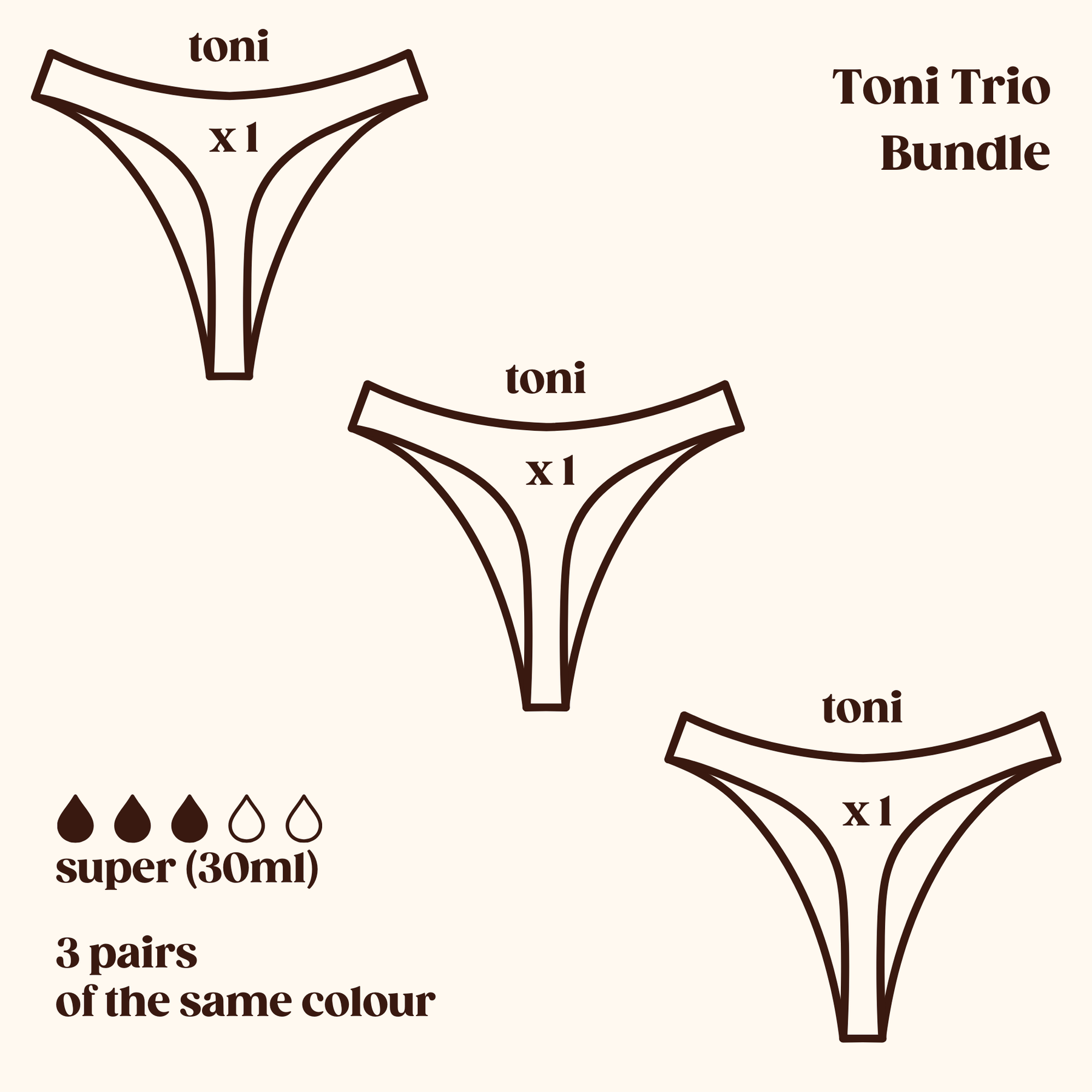 Toni Trio Bundle